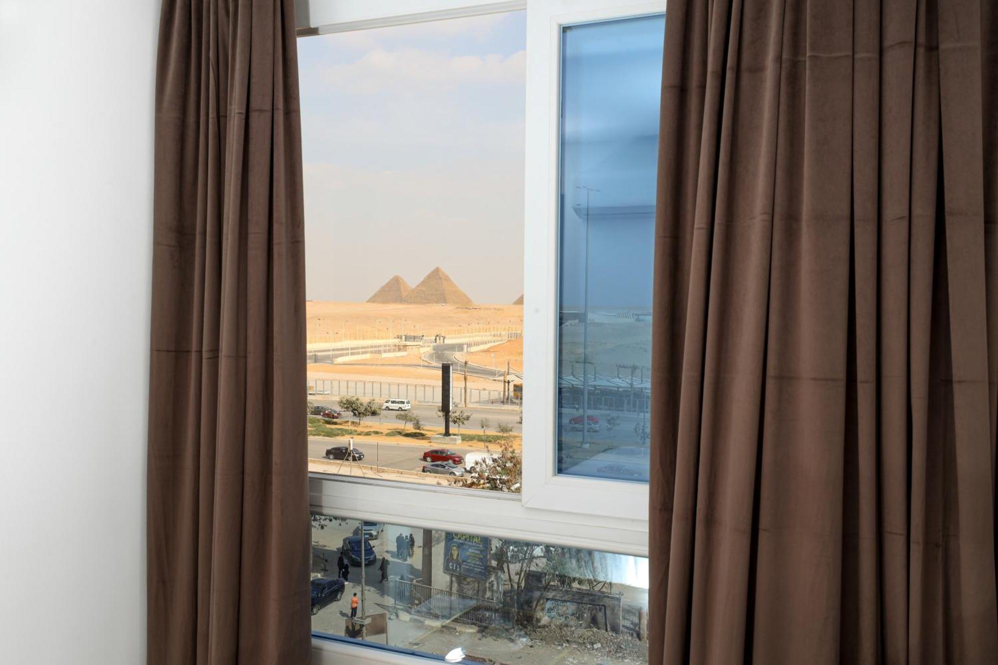 Sultan Pyramids View Inn Kafret el-Gabal Esterno foto