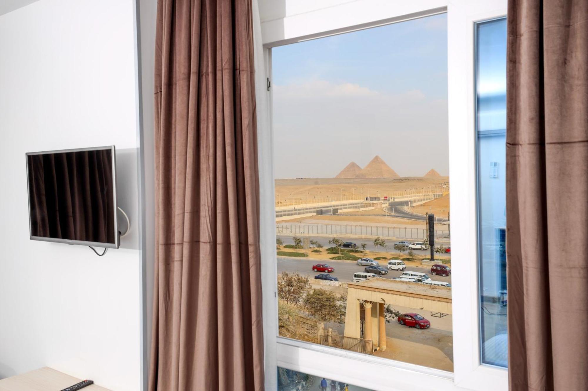 Sultan Pyramids View Inn Kafret el-Gabal Esterno foto